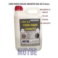 CERA PARA SUELOS DE GRANITO GSC-63  5 Lts.