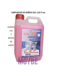 LIMPIADOR BAÑOS GSC-120 5 Litros