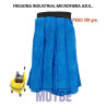 FREGONA INDUSTRIAL MICROFIFRA TIRAS AZUL 350 Gr.