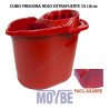 CUBO FREGONA EXTRAFUERTE ROJO 15 Lts