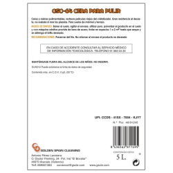 CERA PARA PULIR SUELOS CRISTALIZADOS GSC-64 5 Lts.