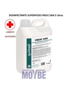 DESINFECTANTE SUPERFICIES SANITARIO FRESC SAN 5 Lts.