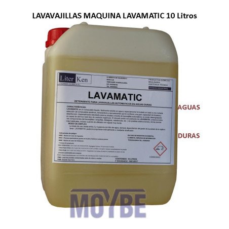 LAVAVAJILLAS MAQUINA EXTRA AGUAS DURAS 12 Kgs.