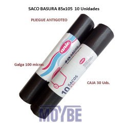 SACO BASURA ANIE 85x105 10 Uds.