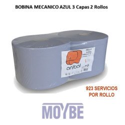 BOBINA MECANICO ANIBAL AZUL 3 Capas ( 2 Uds. )