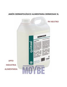 JABON MANOS ALIMENTARIA DERMOSAN 5 Litros
