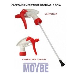 CABEZA ATOMIZADOR 3A ROJA "SUPER"