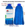 FREGONA TIRAS MICROFIBRA TODOTERRENO AZUL P-164