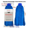 FREGONA TIRAS MICROFIBRA TODOTERRENO AZUL P-190