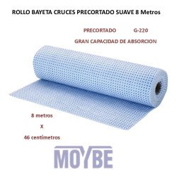 ROLLO BAYETA CRUCES  800x46 G220