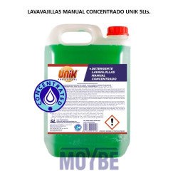 LAVAVAJILLAS MANUAL CONCENTRADO UNIK 5 Lts.