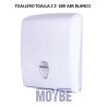 TOALLERO ZIG-ZAG ARES BLANCO ABS-600 TP6100