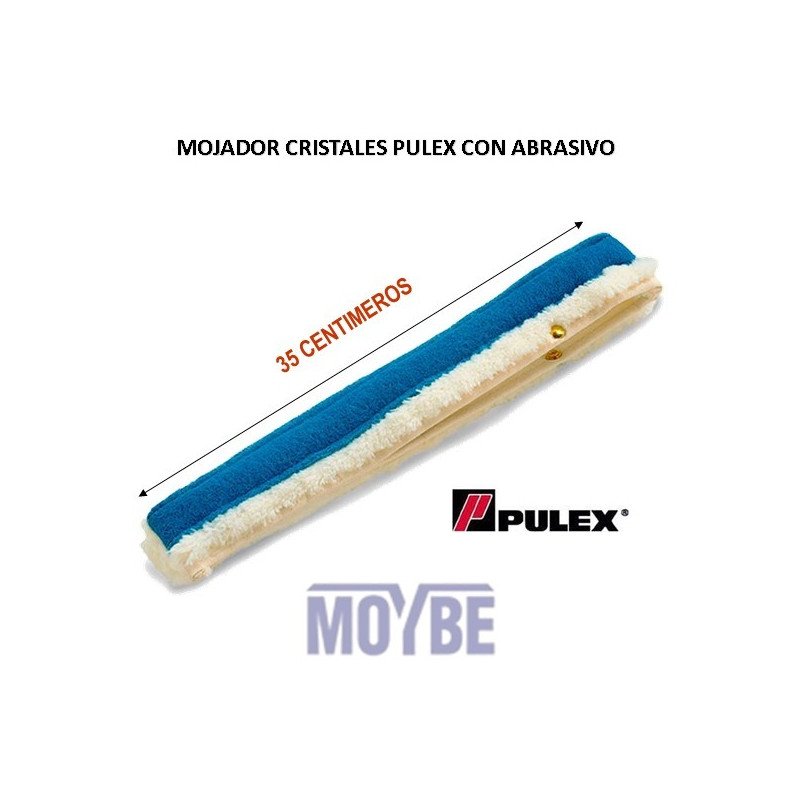 REPUESTO MOJADOR PULEX FLECOS+ABRASIVO 35 CM.