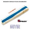 REPUESTO MOJADOR PULEX FLECOS+ABRASIVO 35 CM.