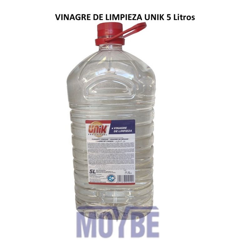 VINAGRE DE LIMPIEZA UNIK 5 Lts.