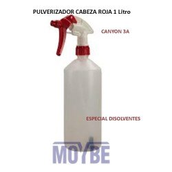 BOTELLA 1 Lt.+PULVE.A3 PROFESIONAL ROJO "SUPER" 1 Lt.