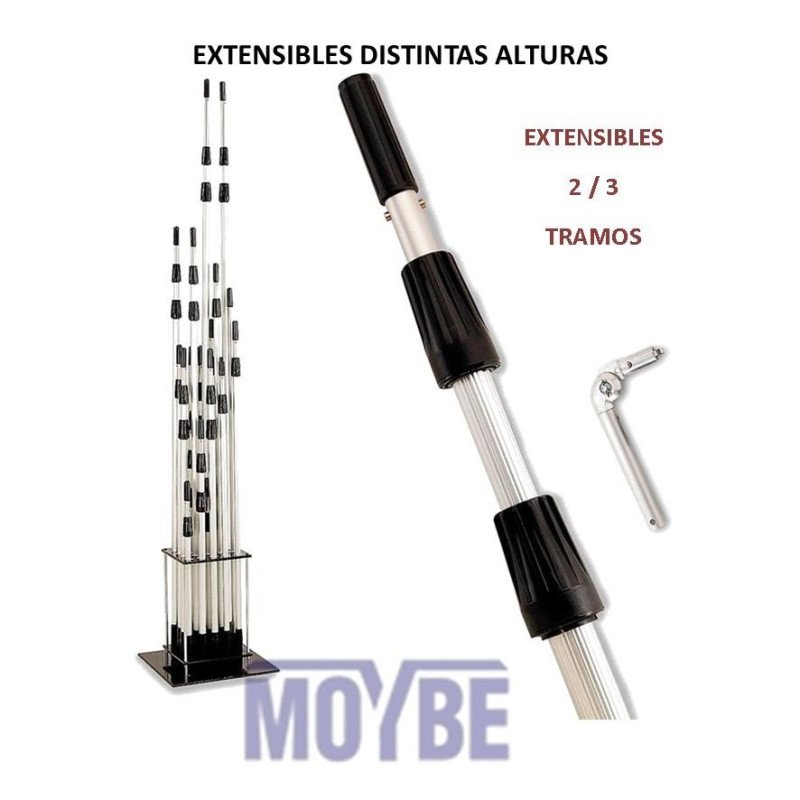 MANGO TELESCOPICO 2x150 (3 Metros)