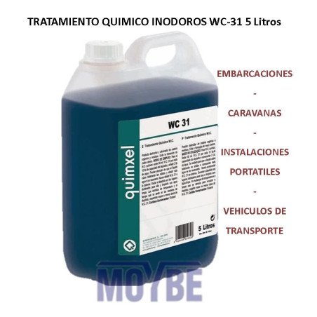 TRATAMIENTO QUIMICO WC 31 5 Lts.