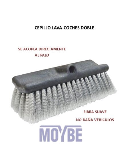 CEPILLO LAVA-CAR DOBLE