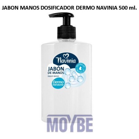 JABON CON DOSIFICADOR NAVINIA 500 ml.