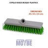 CEPILLO RAICES BUQUE PLASTICO