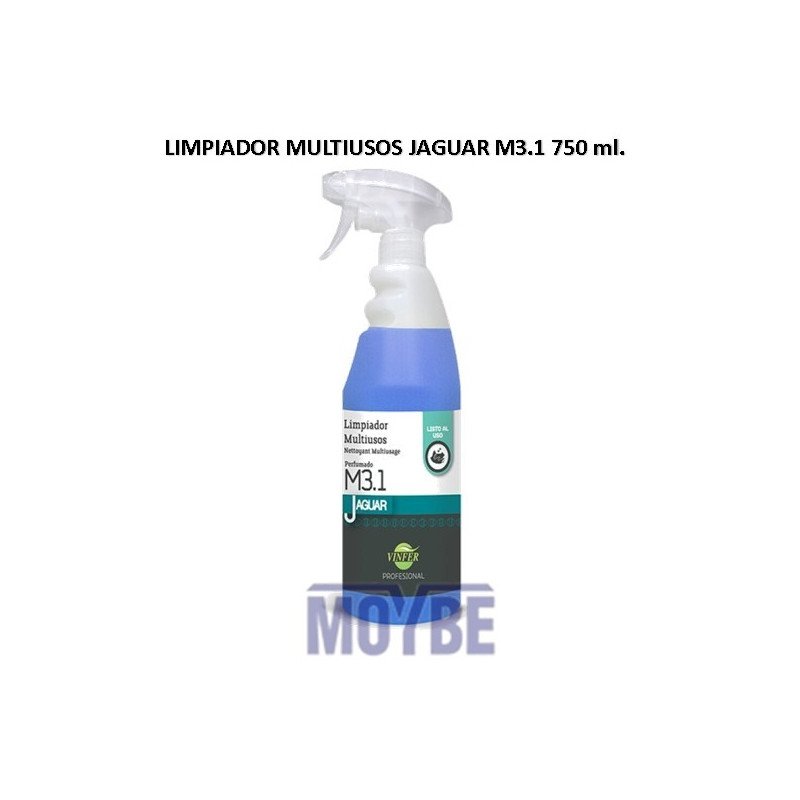 LIMPIADOR MULTIUSOS M3.1 AL USO JAGUAR 750 ml.