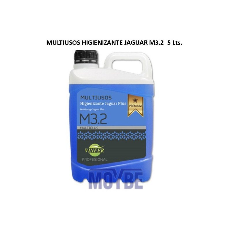 LIMPIADOR MULTIUSOS M3 JAGUAR 5 Litros