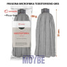 FREGONA TIRAS MICROFIBRA TODOTERRENO GRIS P-190