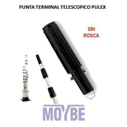 CONO TERMINAL TELESCOPICO PULEX SIN ROSCA