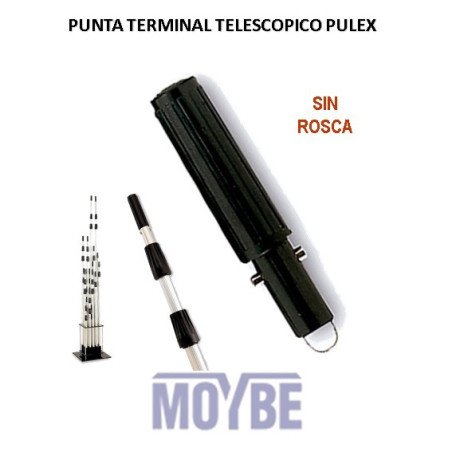 CONO TERMINAL TELESCOPICO PULEX SIN ROSCA