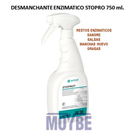 DESMANCHANTE ENZIMATICO STOPROT 750 ml.